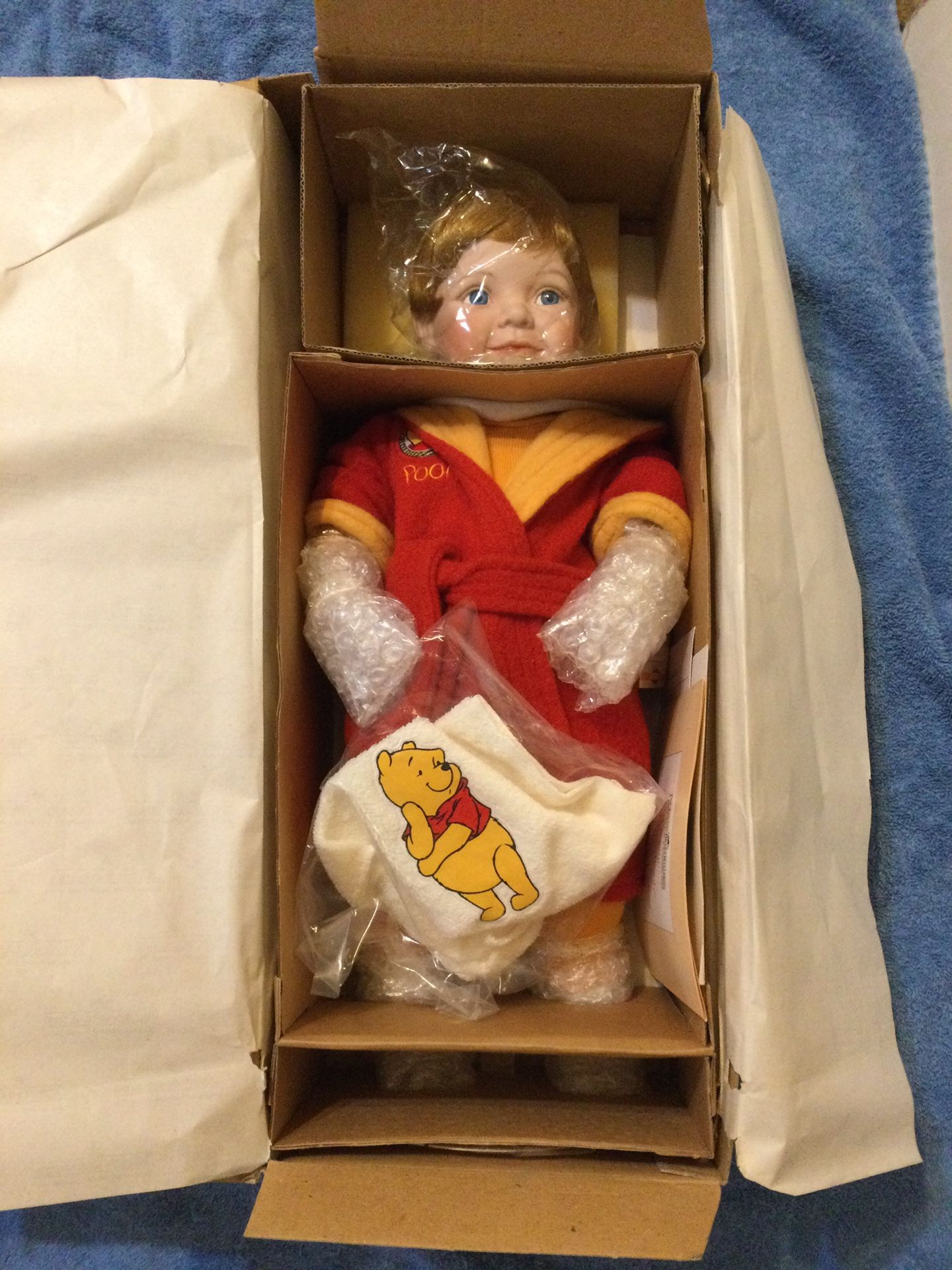 Vintage Brand New In Box Pooh Dolls With Pooh Babies