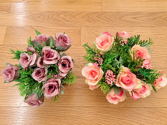 Beautiful 13-Pc Mini Faux Plant & Flower Decor - Sets or Take All