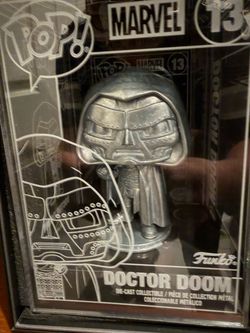 Funko Pop Marvel Doctor Doom Die-Cast #13 Chase