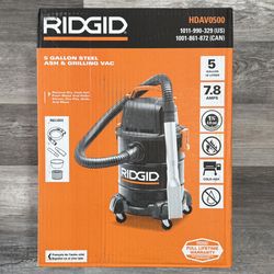 RIDGID Dry Ash Portable Shop Vacuum 
