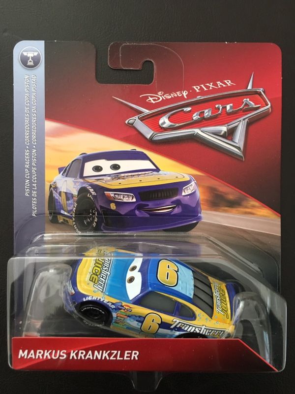 Disney Pixar Cars 3 Markus Krankzler #6 Transberry Juice Race Car