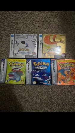 Pokemon Games CIB rare condition Heartgold, Soul Silver, Saphire, Fire red, Leaf Green