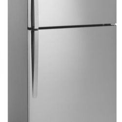 Whirlpool Top Freezer Refrigerator - Stainless Steel

