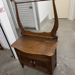 Antique Dresser Or Wash Station