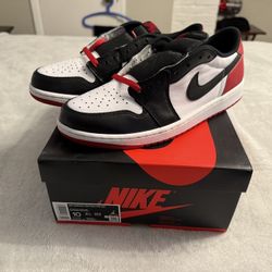 Jordan 1 Black Toe Lows