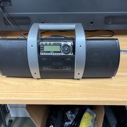 Sirius Portable Radio With Boombox