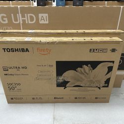 Toshiba 50” TV 4K! $349 Cash Or Card!!