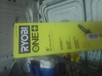 8" 18v pole saw kit whit battery