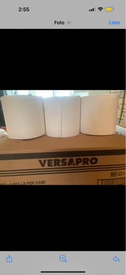 Paper towels 6 jumbo rolls 1000 ft each rolls