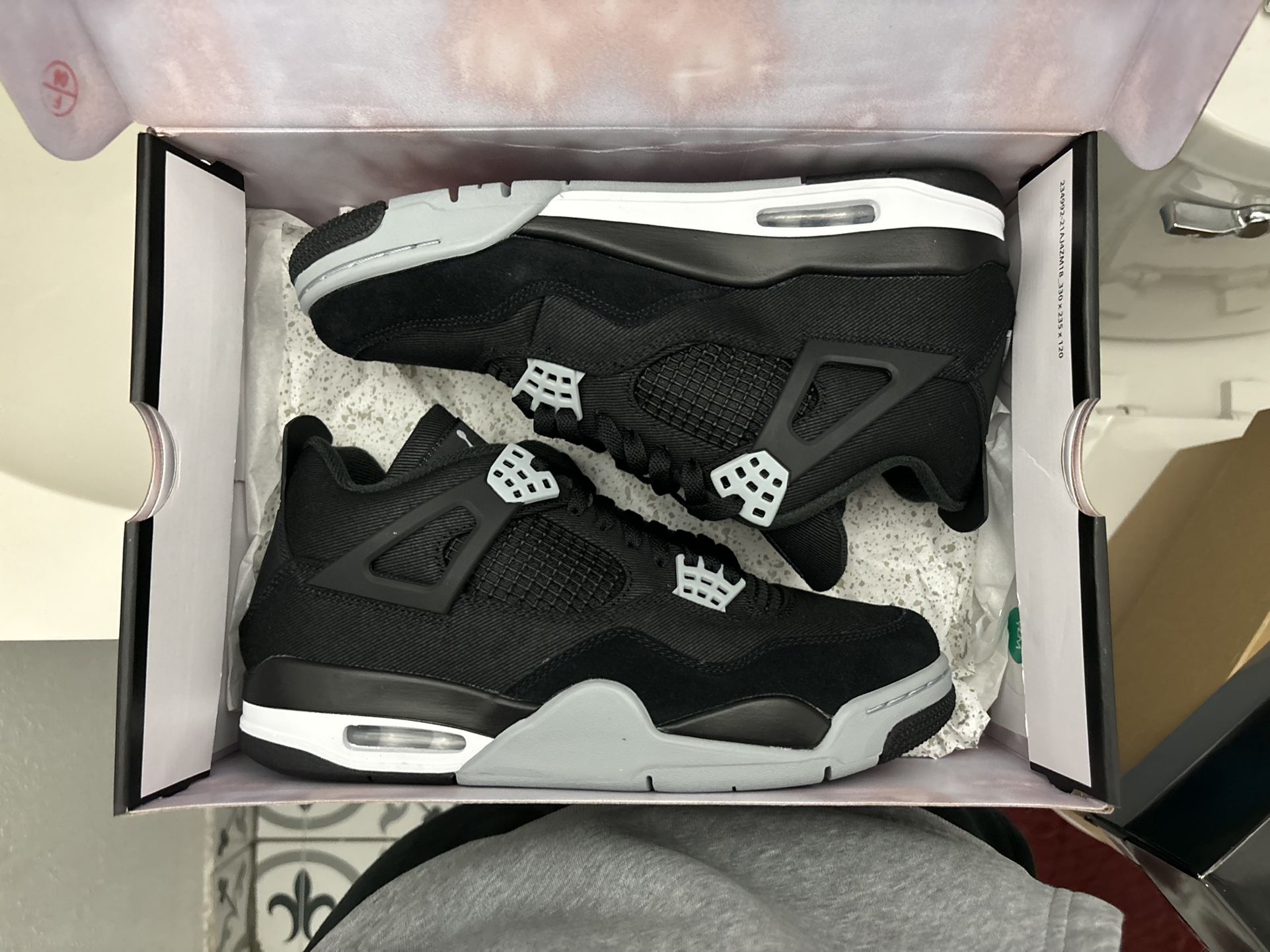 Ds Air Jordan Canvas 4s Size 9