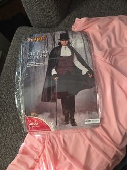 Vampire Costume Size Adult Medium