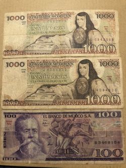 Mexican bills