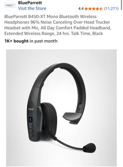 BlueParrott B450-XT Bluetooth Trucker Headset
