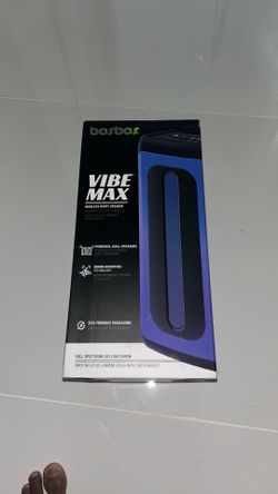 Bosbos vibe max Bluetooth speaker