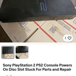 Play Station 2 For Parts Or Repair 
