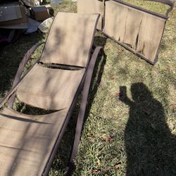 FREE Patio Chairs – Pickup Only