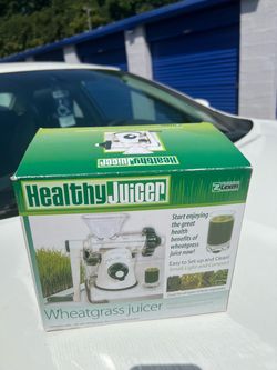 Wheatgrass juicer