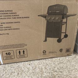 3 Burner Lp Gas Grill 