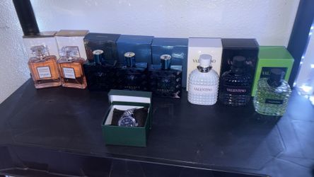 Colognes/Perfumes/Watches/Essentials