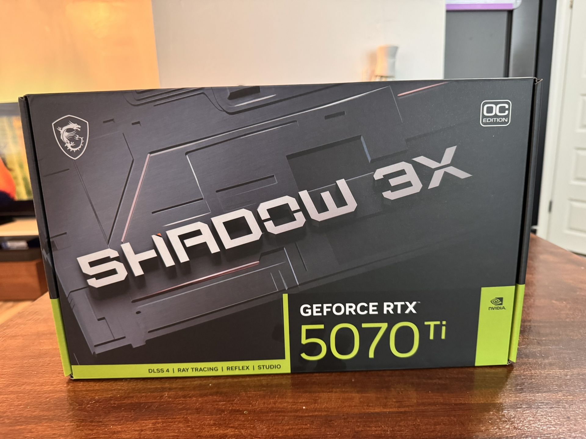 MSI Nvidia 5070 Ti Shadow 3X (Overclocked OC Edition)