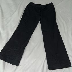 Ann Taylor Black Slacks Pants Women Adult 10P 10 Petite A006
