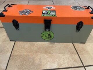Custom made Locking sportsman utility box.