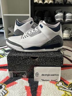 Jordan 3 Retro "Midnight Navy"