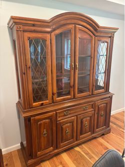 China Cabinet and Hutch