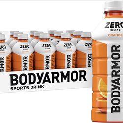 BODYARMOR ZERO Sugar Orange Electrolyte Drink, Natural Flavors