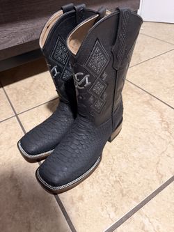 Snake Skin Boots From Mexico 