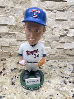 Globe Life Nolan Ryan Texas Rangers #34 50th Anniversary Bobblehead