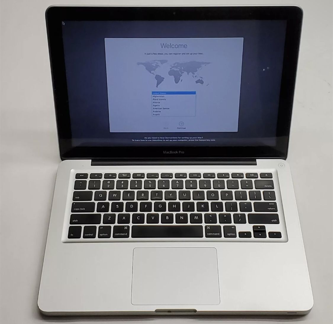 Apple Macbook Pro A1278 Intel Core i7 8 GB RAM 120 GB SSD Webcam OSX 10.11.6