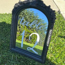 Wedding Table Number 