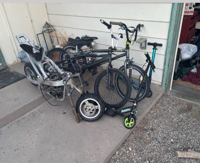 Mini bike Blown Motor No Piston And Bikes Scooters Ect