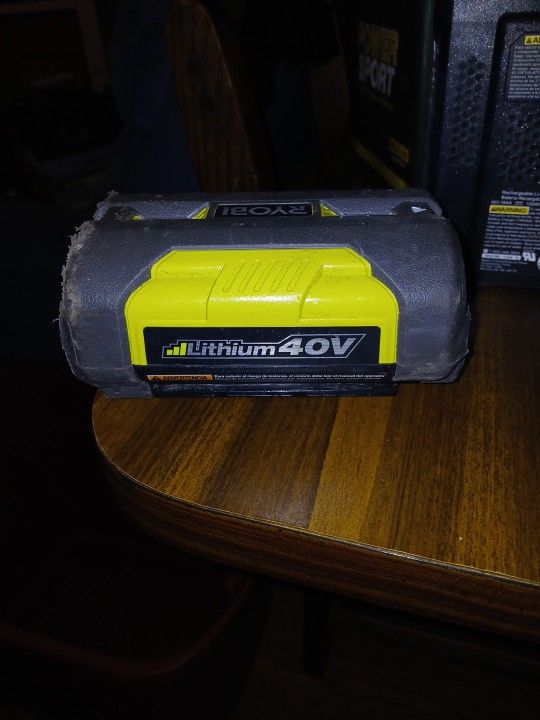 Ryobi Lithium 40v Battery
