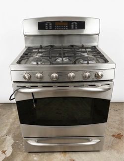 GE Profile Stainless Steel Gas Range