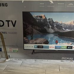 75inch Samsung TV 6 Series NU6080