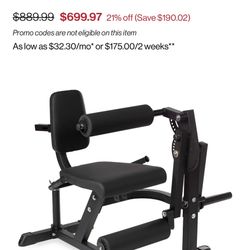 Titan Leg Extension/curl Machine.