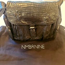 NMBR NINE EXCLUSIVE CROCODILE HANDBAG