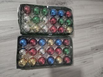 Small Glass Ornaments