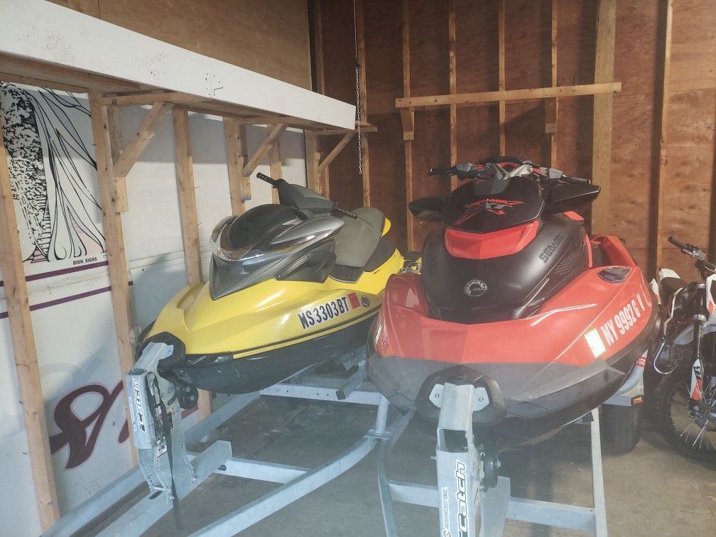 2017 Sea-Doo RXT 2004 SeaDoo GTX Supercharged 185 hp 4 tec