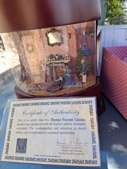Thomas Pacconi Classics Christmas Diorama with COA