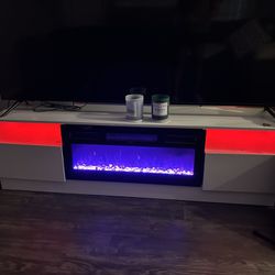 Fireplace/ Led TV stand