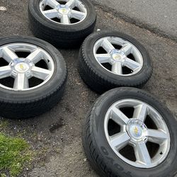 Set de rrines y llantas size 20 bolt pattern 6x5.5