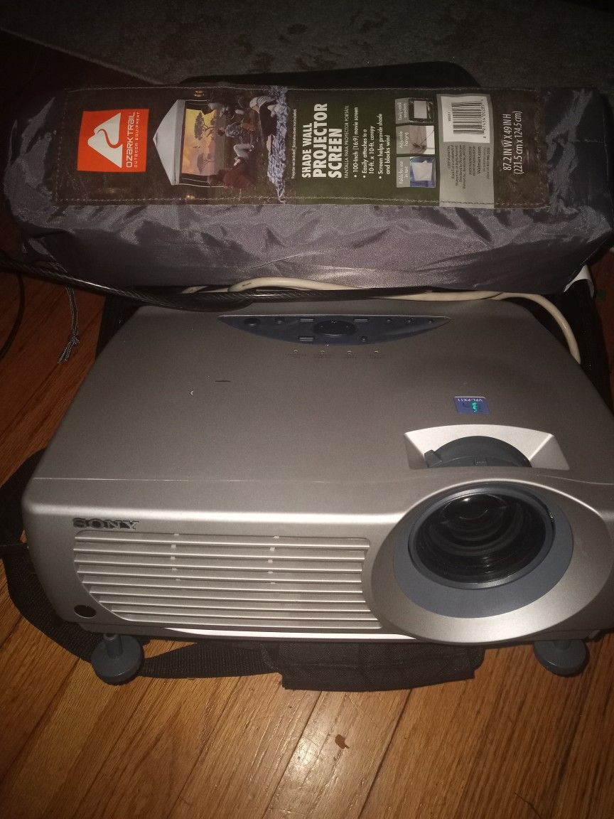 Projector And Screen