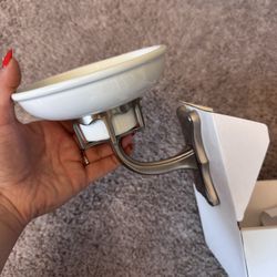 Ginger 0712-15 Circa Soap Dish – Satin Nickel (New, Open Box, 1 Available)