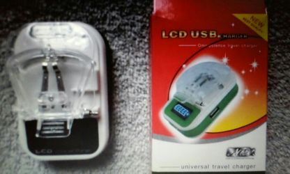 Universal Travel Cell Phone Battery Charger