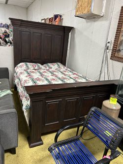 King size mattress and headboard