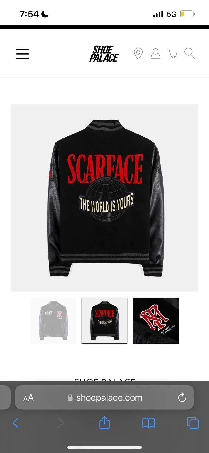 【超激レア】SCARFACE×SHOE PALACE トラックジャケット 赤×黒 s-l400.jpg