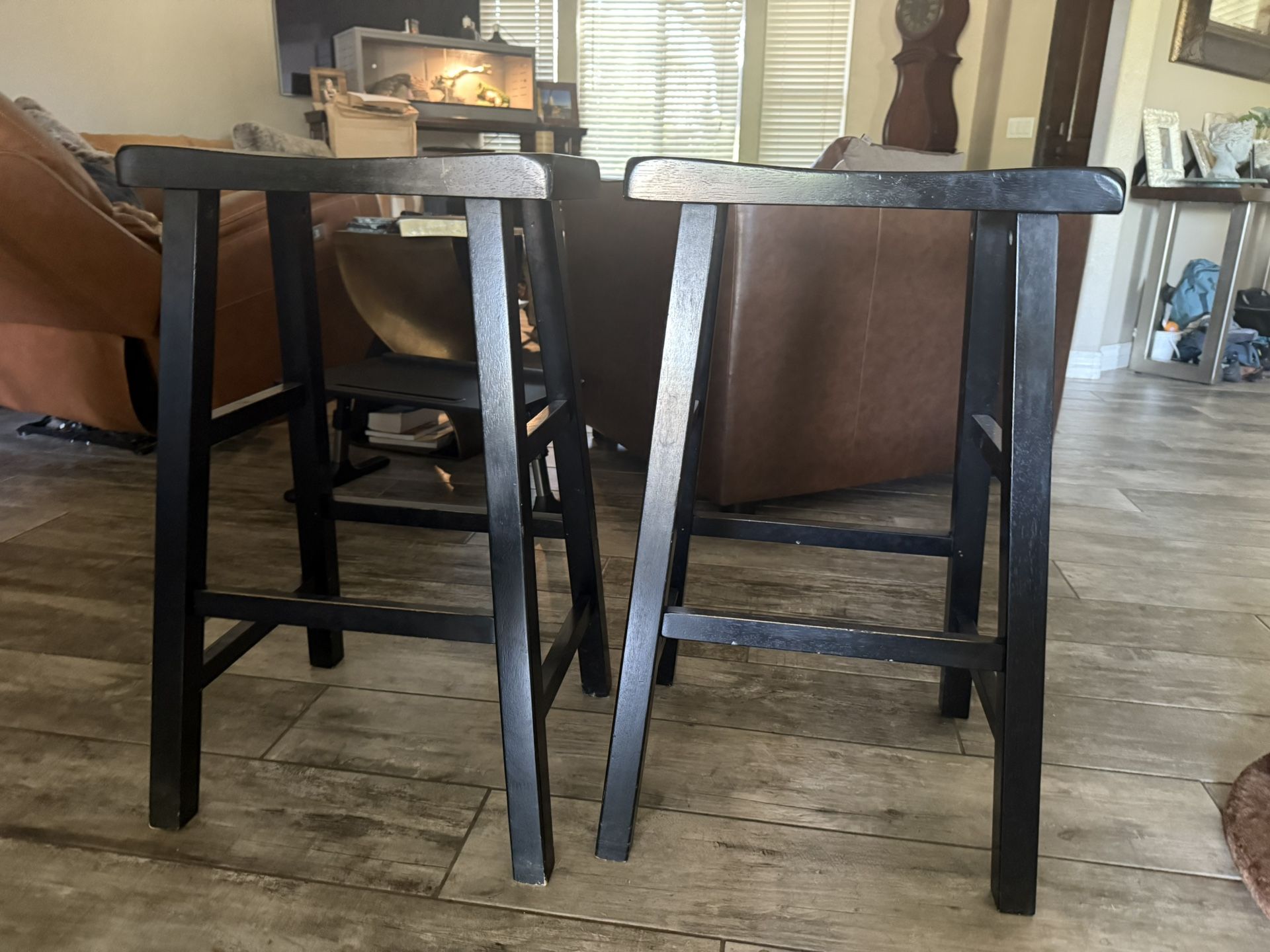 2 Beautiful Counter Height Stools